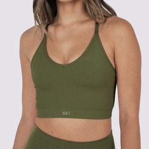 Set Active Ribbed V in Kate Moss